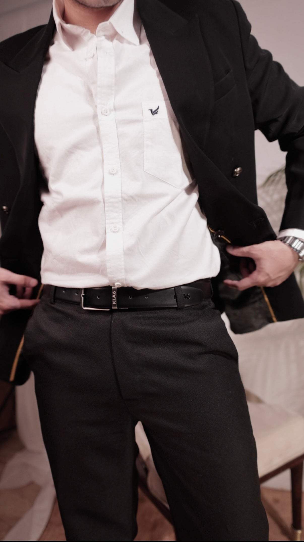 Heritage Loop Reversible Leather Belt