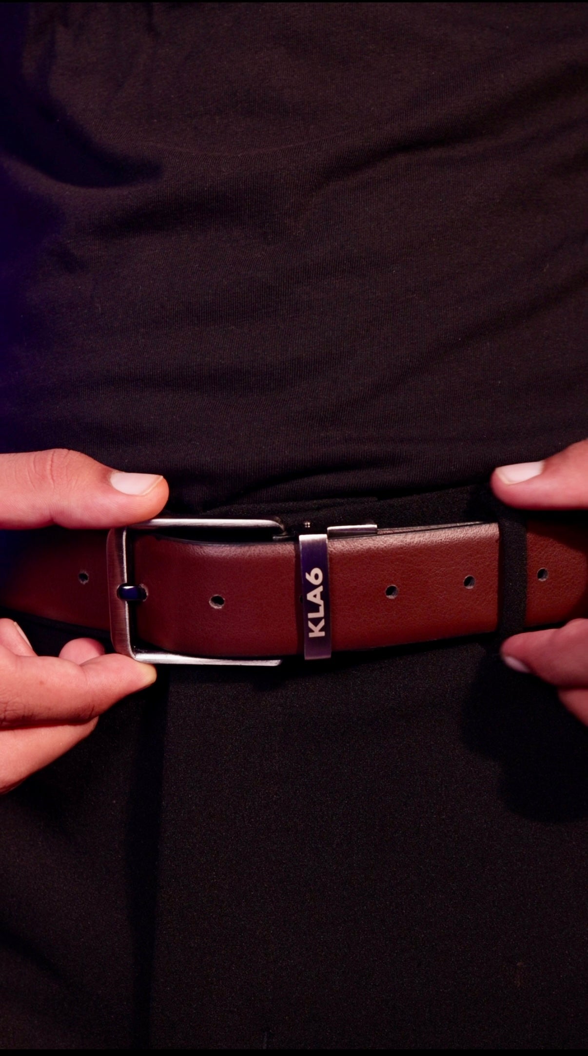Heritage Loop Reversible Leather Belt
