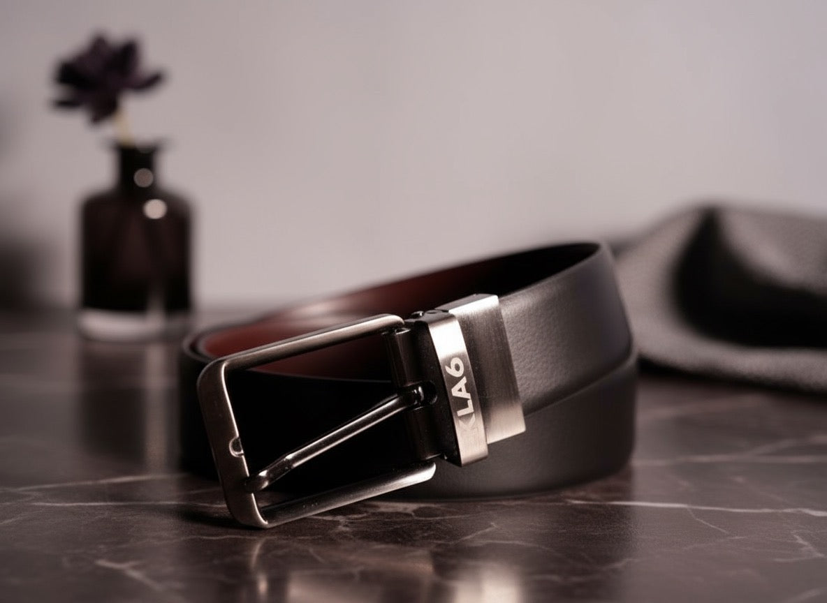 Heritage Loop Reversible Leather Belt